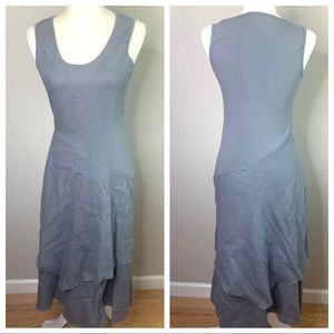 Sundance linen sundress in gray